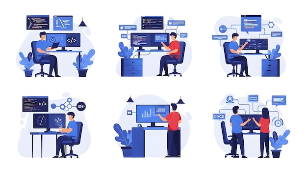 software development and programming workflows