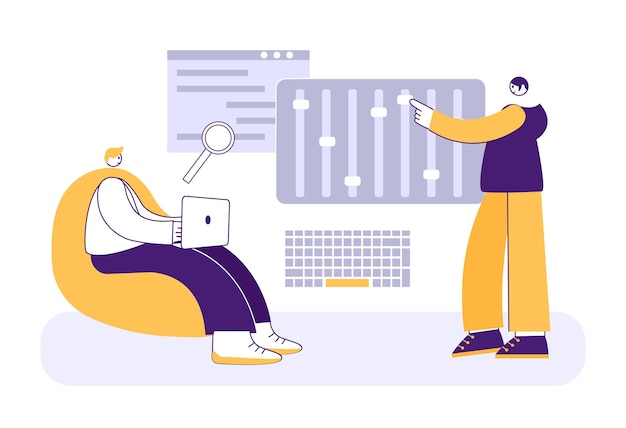 software testing concept of development and programming