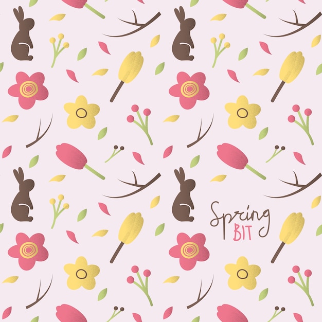 spring pattern bit