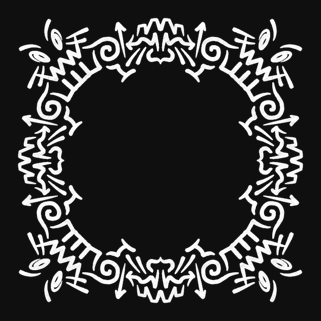 square pattern frames