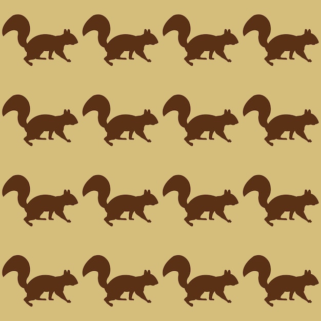 squirrel pattern