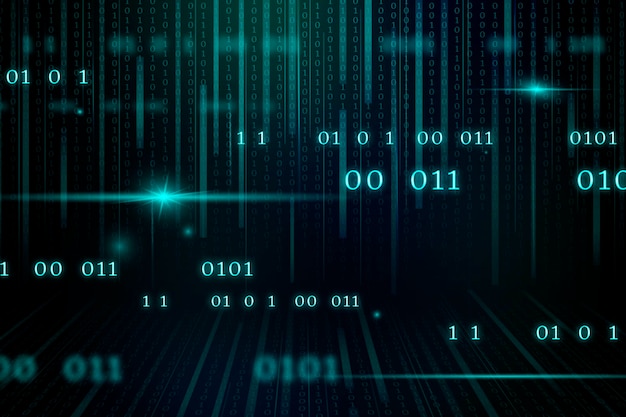 stream of binary code design