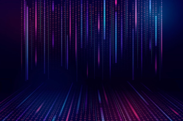 stream of binary code design