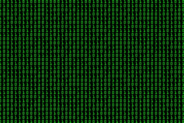 streaming binary code background