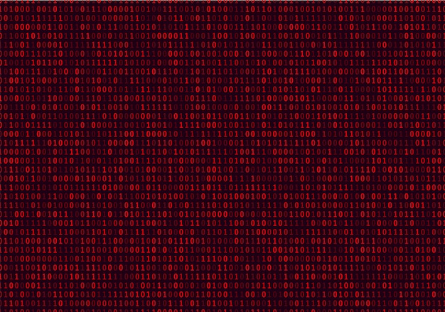 streaming binary code background