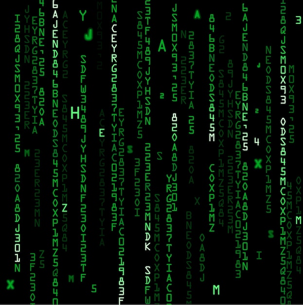 technology binary code background