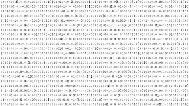 technology vector binary code random digits on screen hacked software matrix sciense background big data analytics