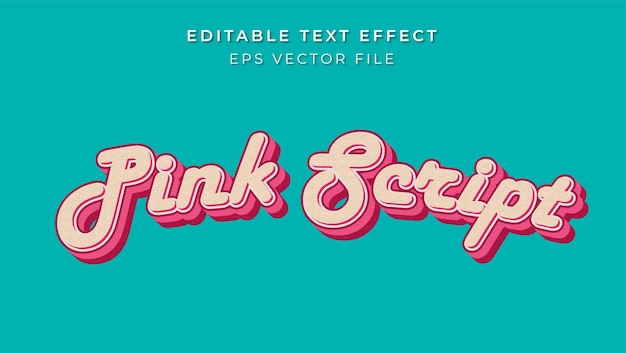 texteffectpinkscript