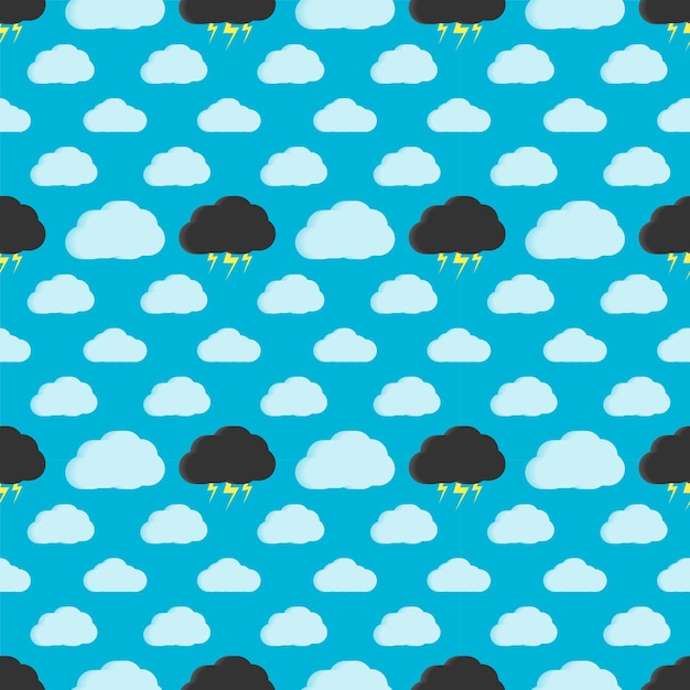 vector pattern design cloud pattern