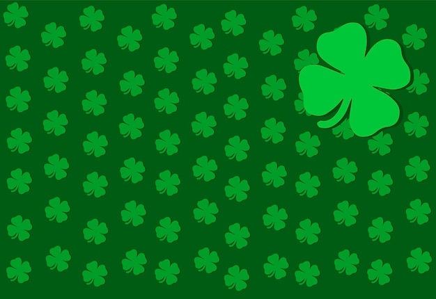 vector saint patrick elements pattern