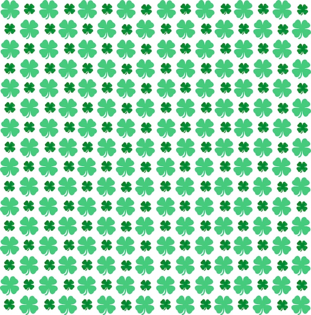 vector saint patrick elements pattern