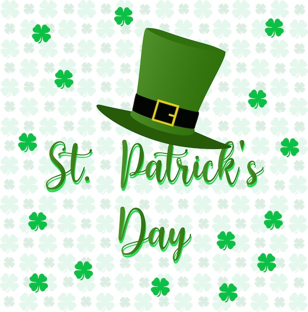vector saint patrick elements pattern