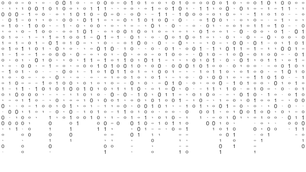 vector streaming binary code background matrix background coding or hacking concept