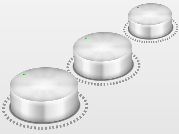 volume knobs