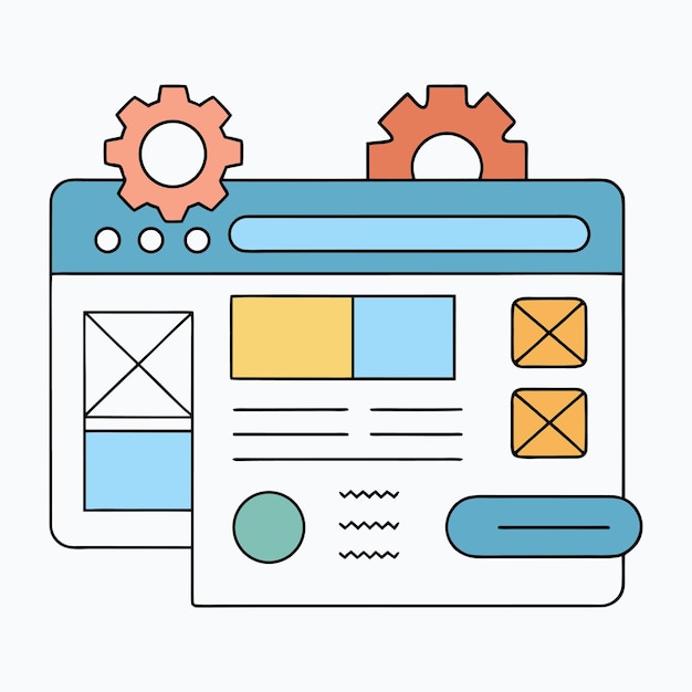 web development and optimization interface