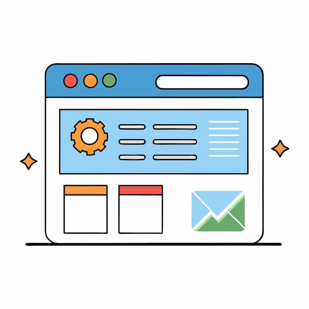 web development and optimization interface