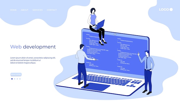 web developmentcoding and programming of the website and applicationssoftware and responsive design