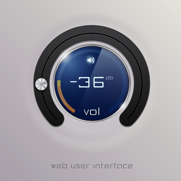 web user interface  elements. 