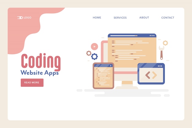 website coding programming