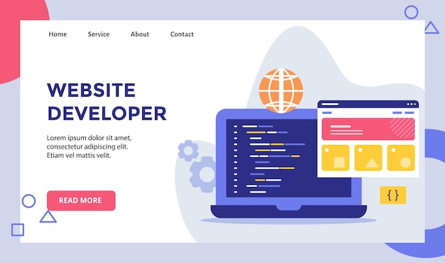 website developer language program coding campaign