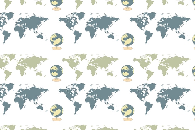 world map pattern background