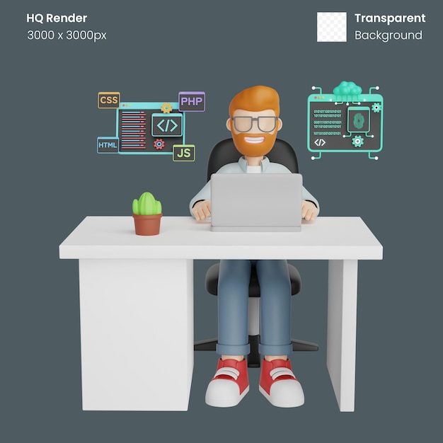 3D renderování programátora