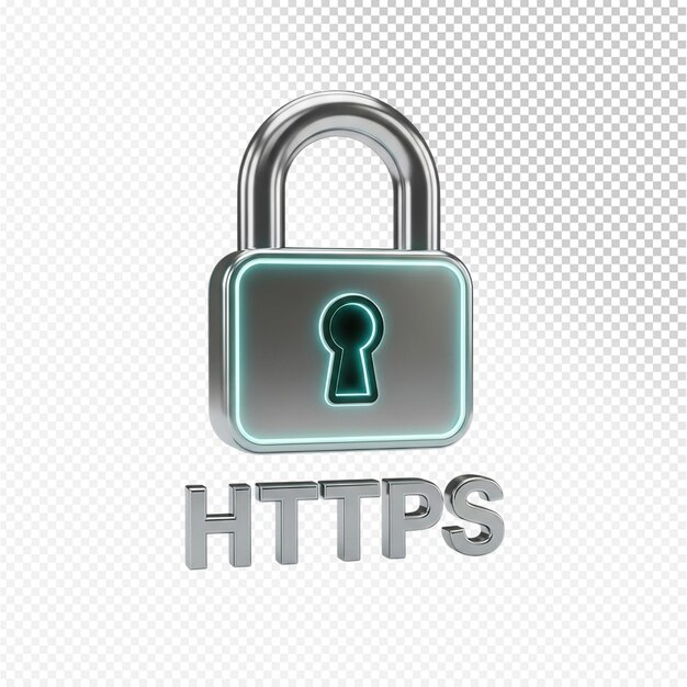 HTTPS Security Padlock Icon