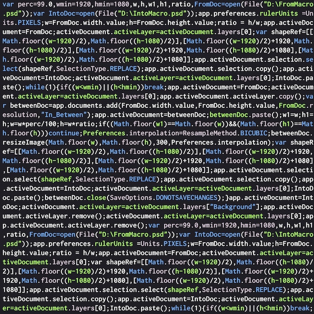 Historique du script de programmation de code de programme Javascript