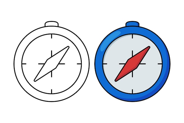Compass Vector Two Styles