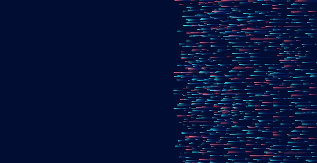Abstract technology data visualization background Big data analysis computer processing visualisation