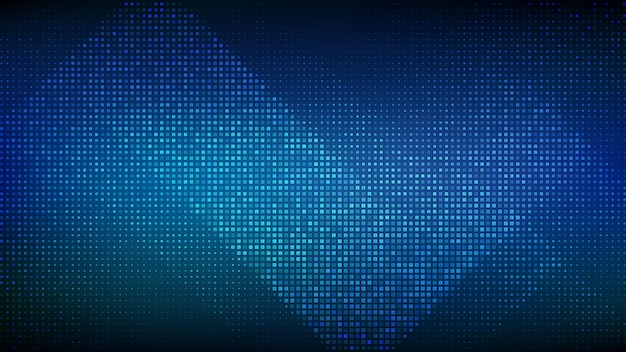 Binary code background Blue background of binary code with digits 1 and 0 Digital binary data and streaming digital code Coding Software Programming code technology background Vector illustration