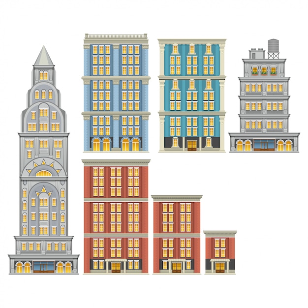 Conjunto de edificios