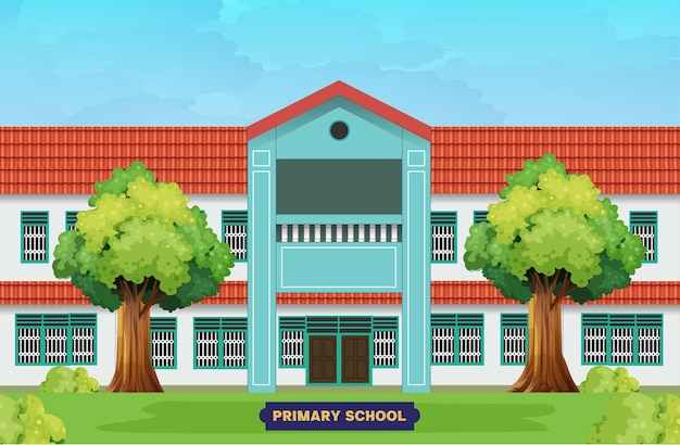 Edificio de escuela