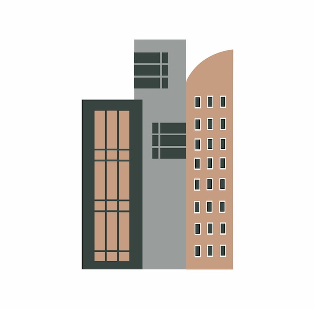 edificio vector empresa edificio de negocios Vector edificio de oficinas