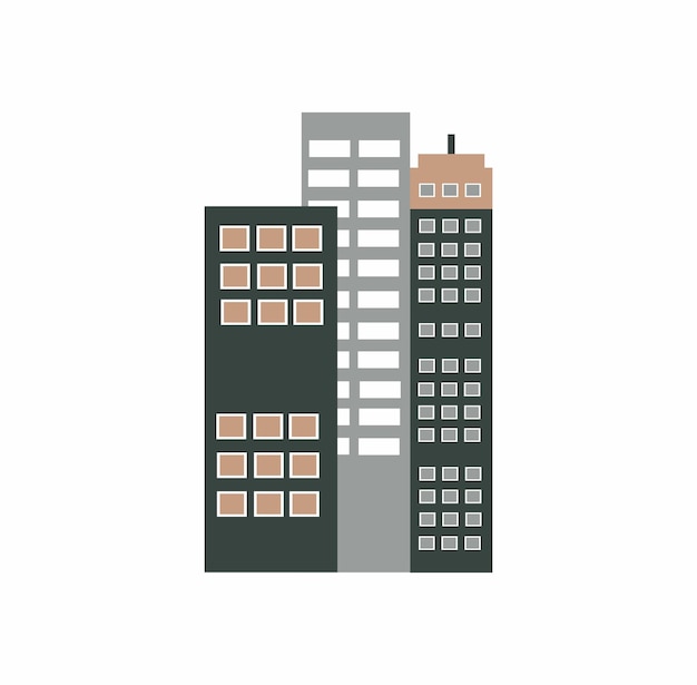 edificio vector empresa edificio de negocios Vector edificio de oficinas