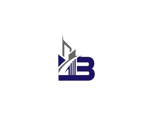 vector B con el logotipo del edificio