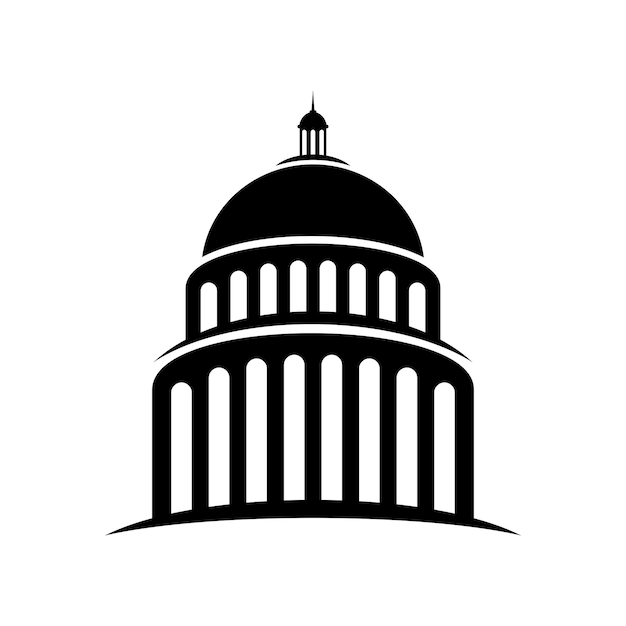 vector del edificio del capitolio