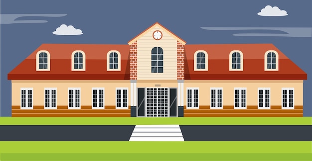 Vector de edificio clásico